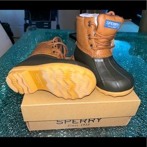 Sperry Saltwater Duck Boots-New, Never worn. Toddler 6M-Smoke Free Home